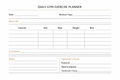daily gym planner